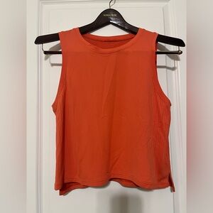 Lululemon Breeze By Muscle Crop Tank Top